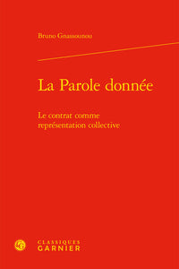 La parole donnée