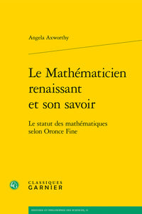 Le mathématicien renaissant et son savoir
