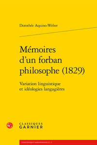 Mémoires d'un forban philosophe