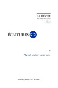 Musset, auteur « tout nu »