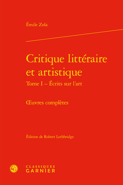 Critique littéraire et artistique