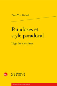 Paradoxes et style paradoxal