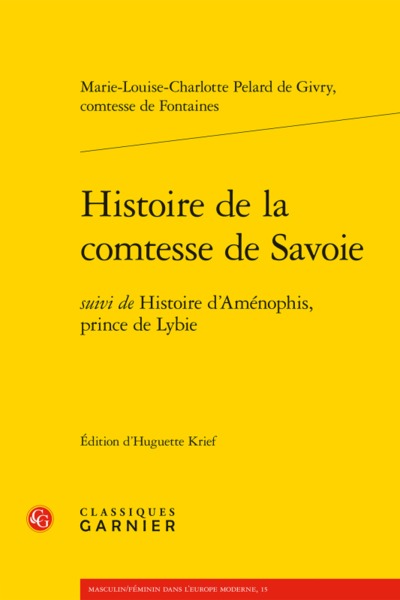 Histoire de la comtesse de Savoie