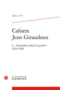 Cahiers Jean Giraudoux
