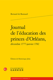 Journal de l'éducation des princes d'Orléans