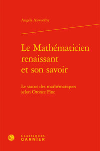 Le mathématicien renaissant et son savoir