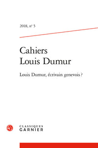 Cahiers Louis Dumur