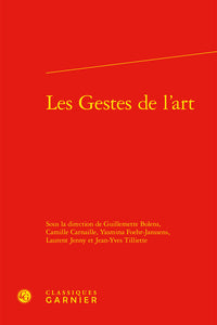 Les gestes de l'art