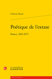 Poétique de l'extase