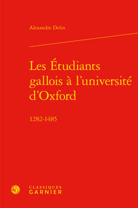 Les étudiants gallois à l'université d'Oxford