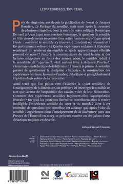 Expérience et partage du sensible dans l'enseignement de la littérature
