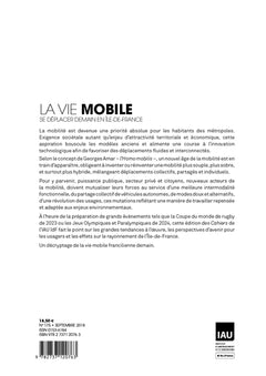 La vie mobile, Cahiers de l'IAU, n° 175
