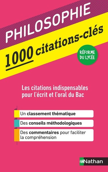La philosophie en 1000 citations-clés