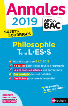 Annales ABC du BAC 2019 - Philosophie