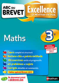 ABC du brevet excellence maths 3e