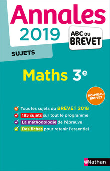 Annales ABC du Brevet 2019 Maths - sujets non corrigés