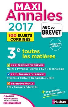 Annales ABC du Brevet 2017