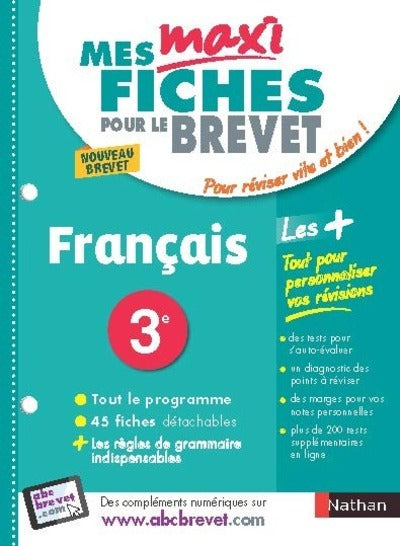 Mes maxi fiches français 3e