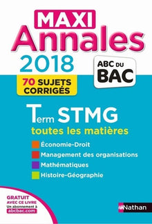 Maxi Annales ABC du BAC Term STMG 2018