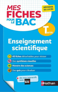 Enseignement scientifique Terminale - Mes fiches pour le BAC Tle