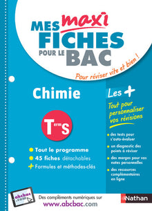 Mes Maxi fiches ABC Chimie Terminale S