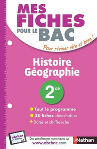 Mes fiches pour le BAC Histoire-Géographie 2de