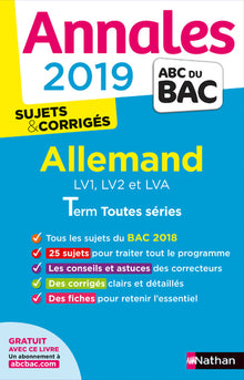 Annales ABC du BAC 2019 - Allemand Term toutes séries