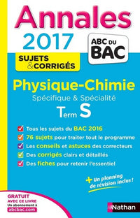 Annales ABC du Bac 2017 Physique-Chimie Terminale S