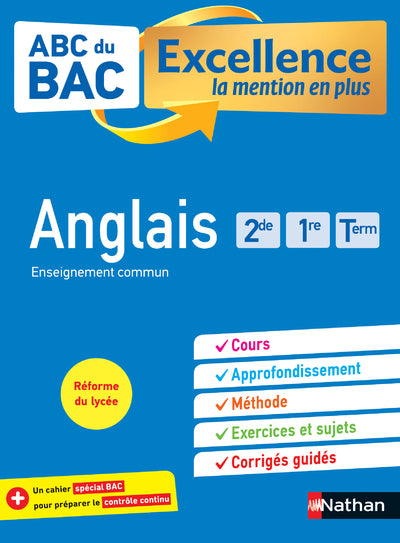 Anglais 2de-1re-Tle - ABC Excellence