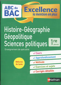 ABC BAC Excellence HG Géopolitique et Sciences politiques 1re
