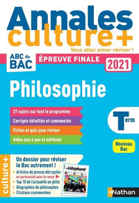 Annales ABC du Bac 2021 Culture + - Philosophie Tle