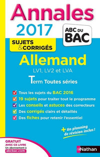 Annales ABC du Bac 2017 Allemand - Term Toutes séries