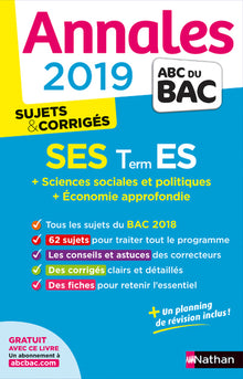 Annales ABC du BAC 2019 - SES - Term ES