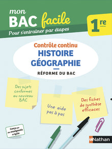 Histoire-Géographie 1re - Mon BAC facile - Enseignement commun Première - Bac 2023