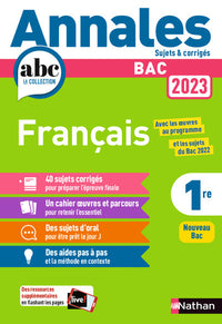 Annales ABC du Bac 2023 - Français 1re