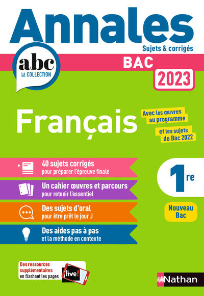 Annales ABC du Bac 2023 - Français 1re