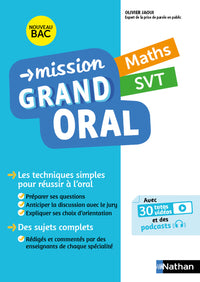 Mission Grand Oral - Maths SVT