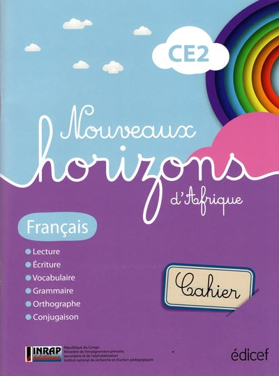Nouveaux Horizons d'Afrique Français CE2 Cahier