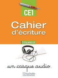 Coquelicot cahier écriture CE1