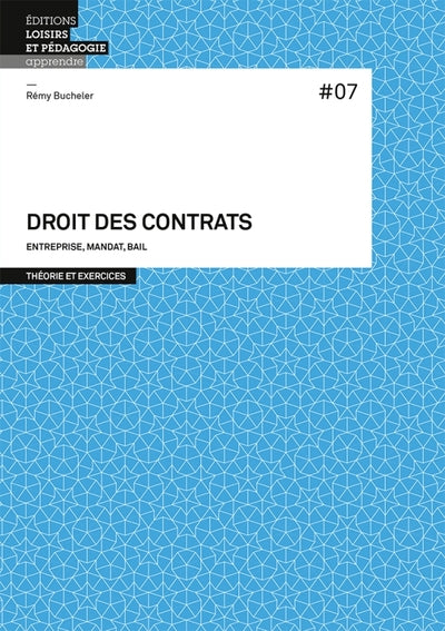 Droit des contrats