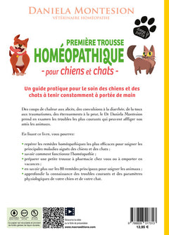 Première trousse homéopathique pour chiens et chats