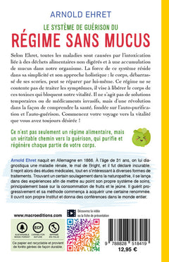 Le système de guérison du régime sans mucus