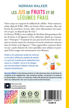 Les jus de fruits et de légumes frais
