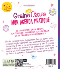 Graine de déesse. Mon agenda pratique
