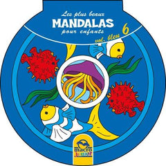 Les plus beaux Mandalas pour les enfants - Volume Bleu_6