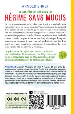 Le système de guérison du régime sans mucus