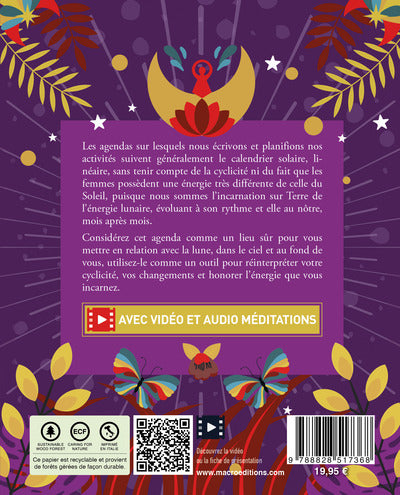 Mon agenda perpétuel Femme de la Lune