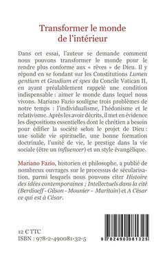 Transformer le monde de l'intérieur