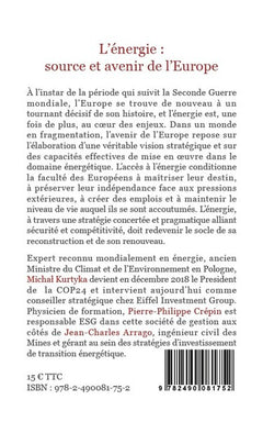 L'énergie, source et avenir de l'Europe