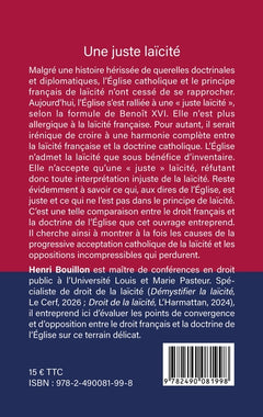 Une juste laïcité